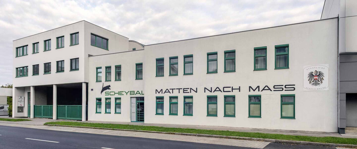 Scheybal -Matten nach Maß Firmensitz in Wien